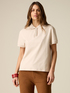 T-shirt a polo con cristalli image number 0