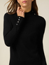 Fitted turtleneck in viscose blend image number 2