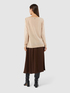 Cashmere blend sweater with breast pockets image number 1