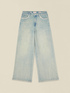 Palazzo jeans with embellishments image number 4