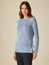 Lurex sweater with bow image number 0