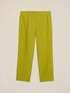 Pantaloni cropped misto lino image number 4