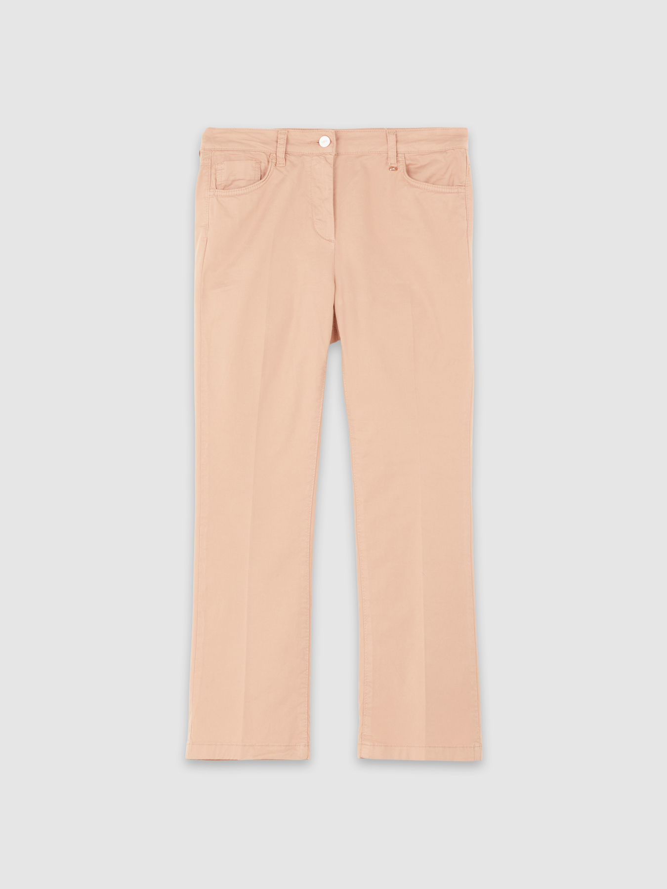 Pantaloni flared in cotone image number 3