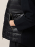 Down jacket with knitted parts image number 2