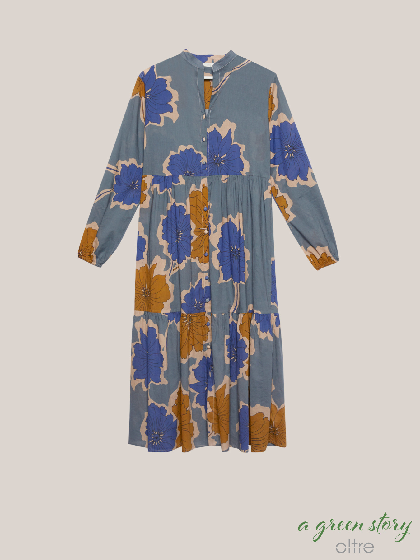 Vestito chemisier floreale image number 3