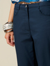 Cotton blend capri pants image number 2