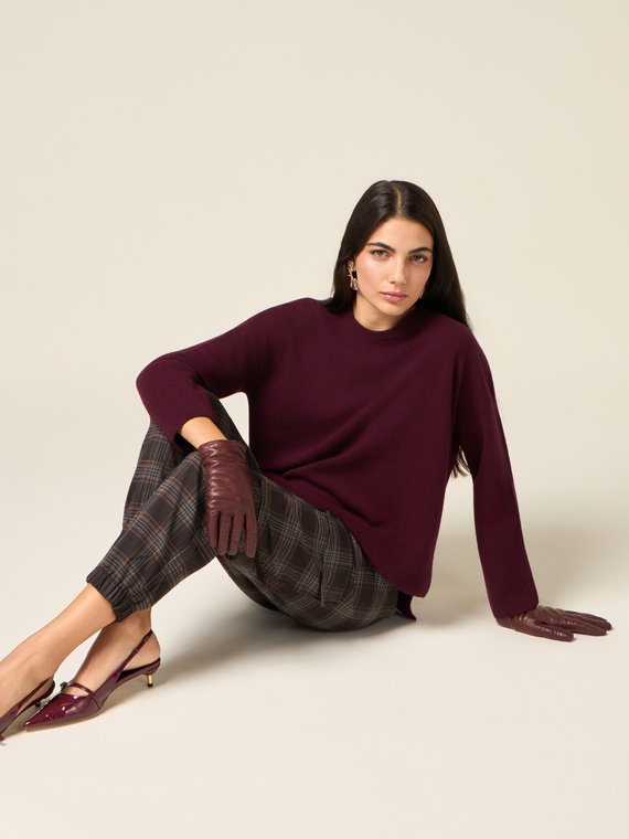 Pantalones cargo de cuadros