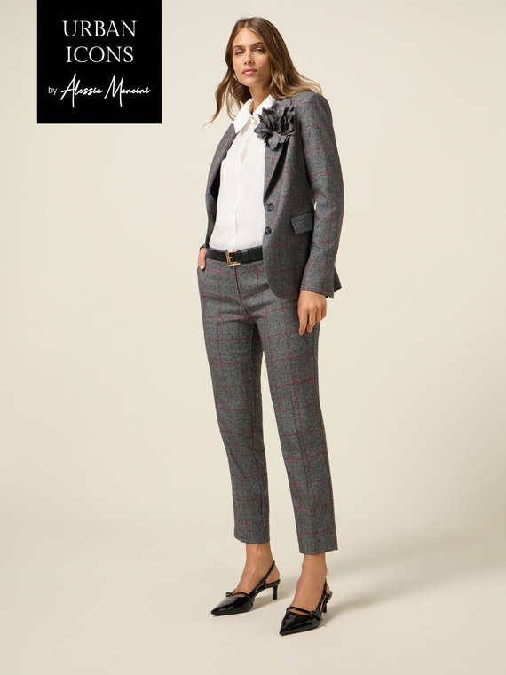 Pantalones de cuadros