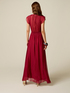 Langes Kleid aus Seiden-Voile-Mix image number 1