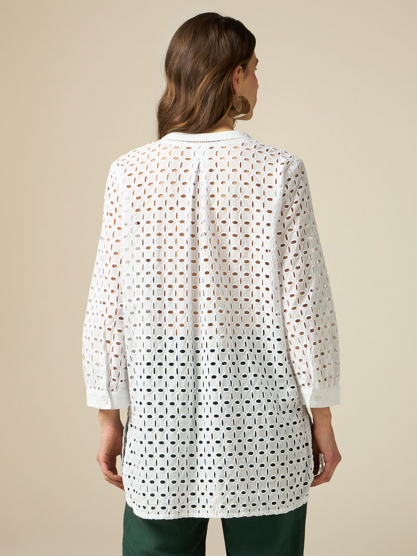 Camicia in sangallo image number 1