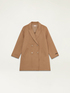 Wool blend double-breasted coat image number 3