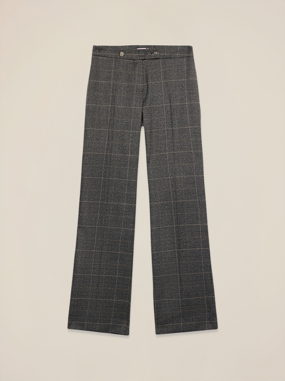 Check palazzo pants