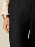 Linen palazzo pants image number 2