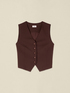 Gilet en tissu cr&ecirc;pe image number 3