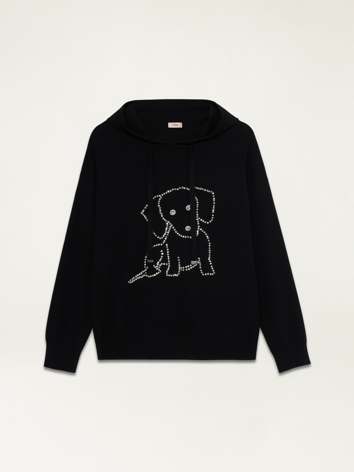 Pullover mit aufgestickten Schmucksteinen image number 3