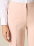 Pantalones palazzo con perfil de raso image number 2