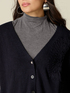 Short-sleeve cardigan with embroidery image number 2