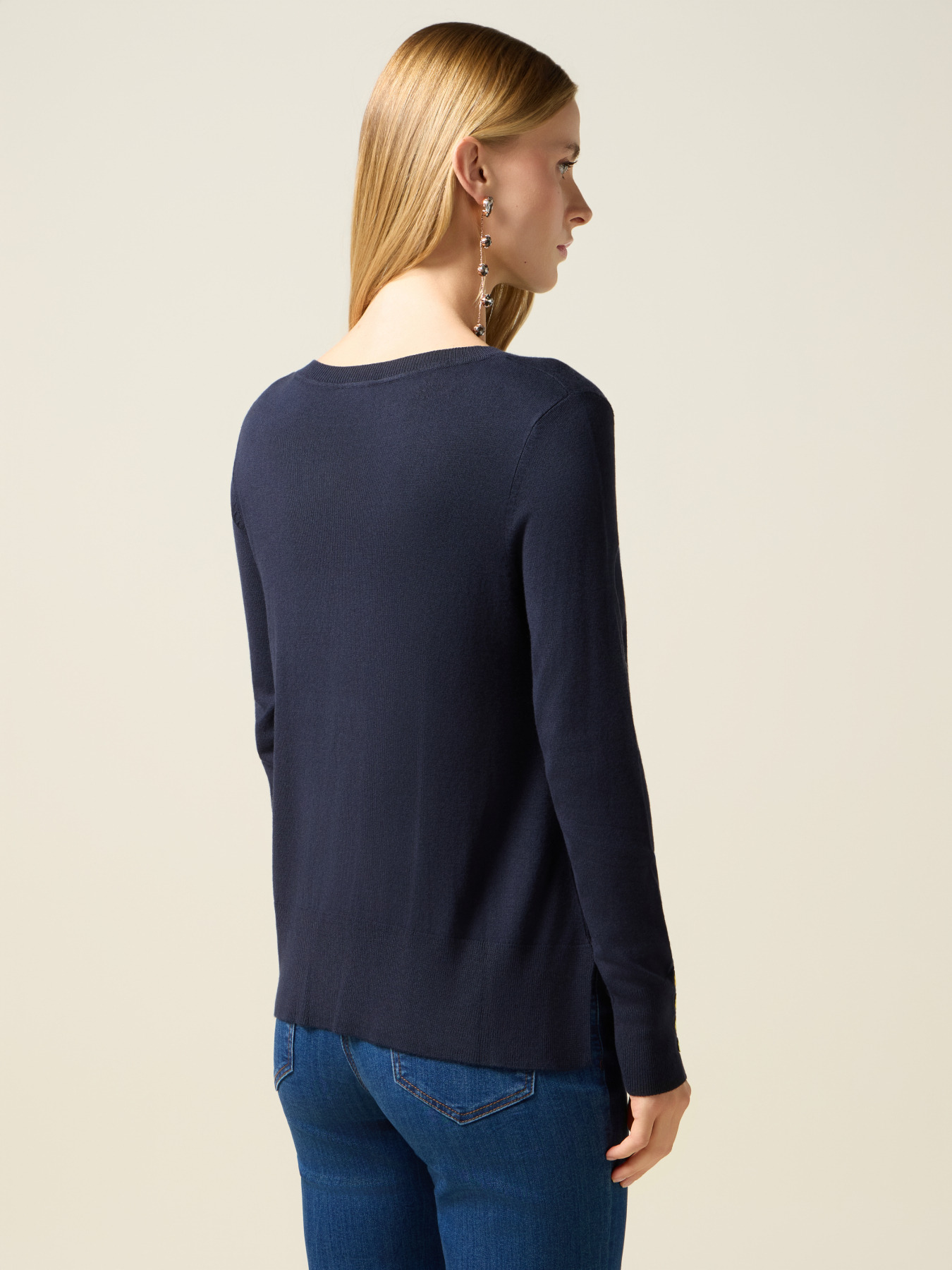 Pullover mit dekorativen Kn&ouml;pfen image number 1