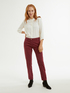 Pantaloni a sigaretta in cotone image number 1