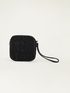 Quadratische Pochette aus Tweed image number 0