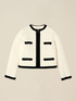 Leichte zweifarbige Steppjacke image number 3