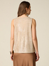 Metallic effect jersey top image number 1