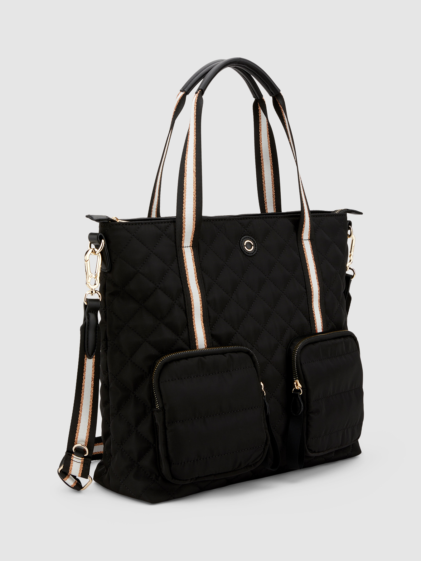 Shopper bag trapuntata image number 2