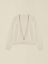 Cardigan con micro paillettes image number 3