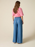 Palazzo-Hose aus Tencel mit Denim-Effekt image number 1