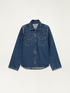 Giacca in denim effetto camicia image number 4