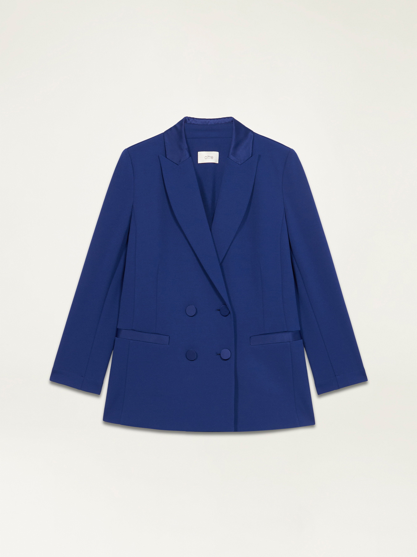 Blazer avec d&eacute;tails en satin image number 4