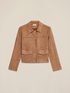 Chaqueta corta de tejido suave image number 4