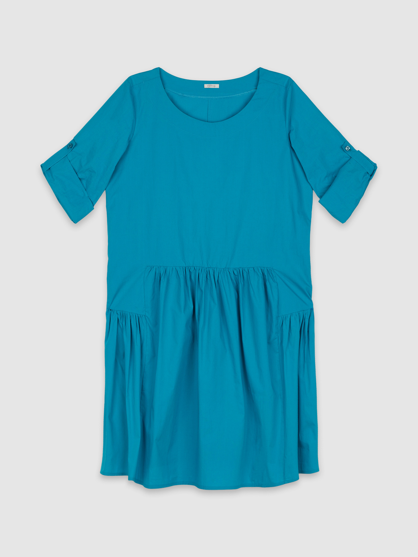 Vestito svasato in cotone image number 3