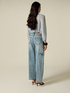 Jeans barrel con dettagli cargo image number 1