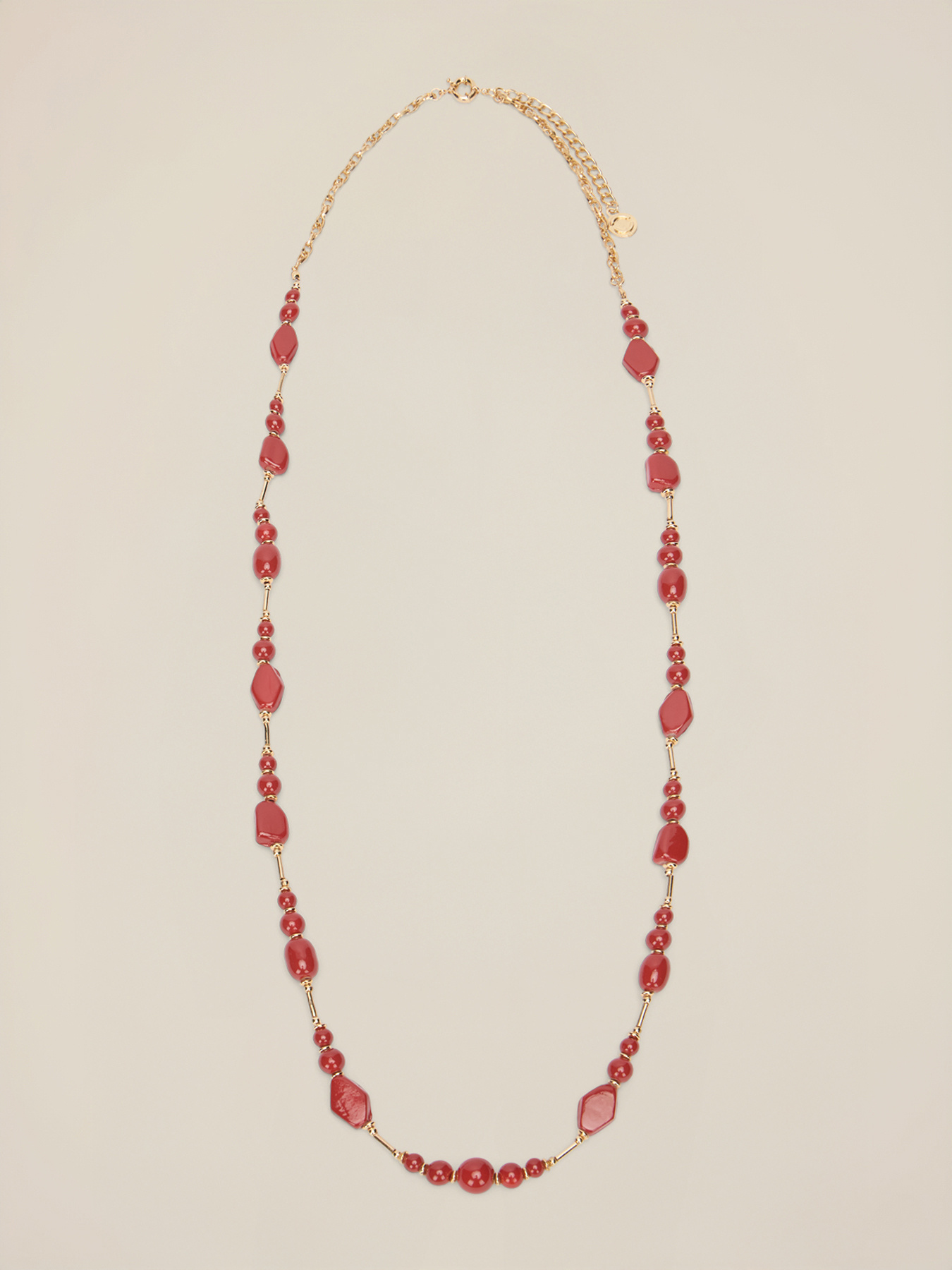 Collier long avec pierres image number 1