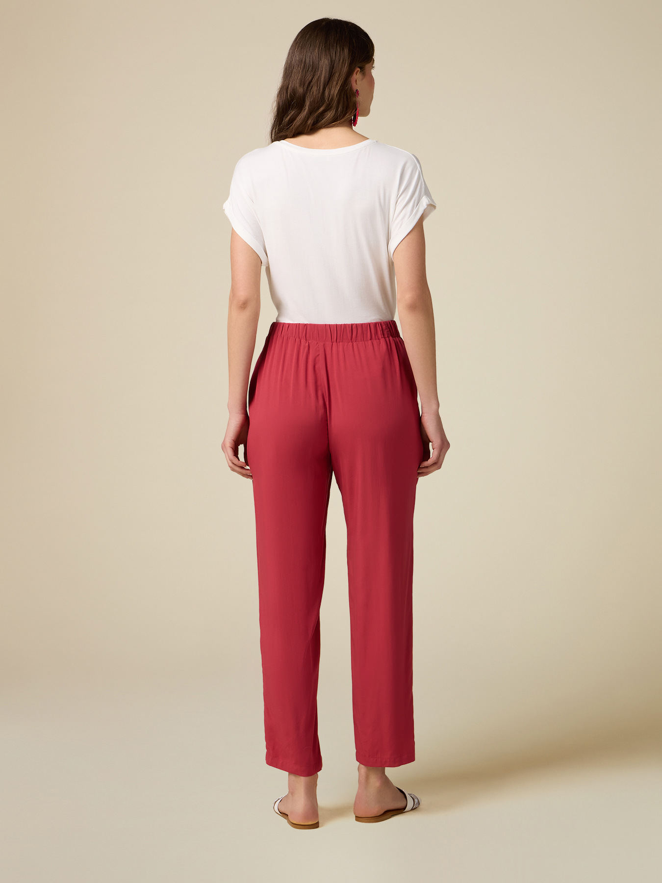 Viscose joggers image number 1
