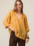 Bluse aus Seiden-Musselin-Mischgewebe image number 0