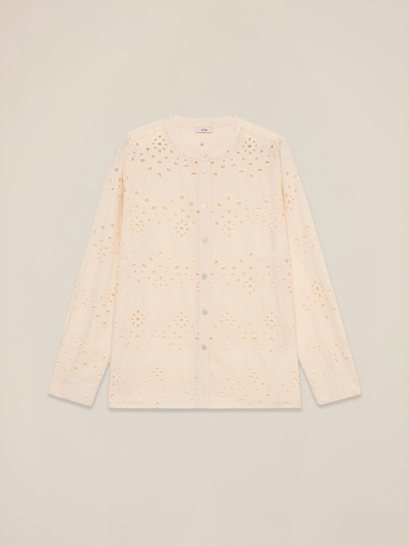 Camicia in pizzo sangallo image number 3