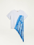 Camiseta con fular insertado image number 3