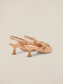 Zapatos de tac&oacute;n slingback con textura trenzada image number 3