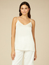 Top lencero en raso de viscosa image number 0