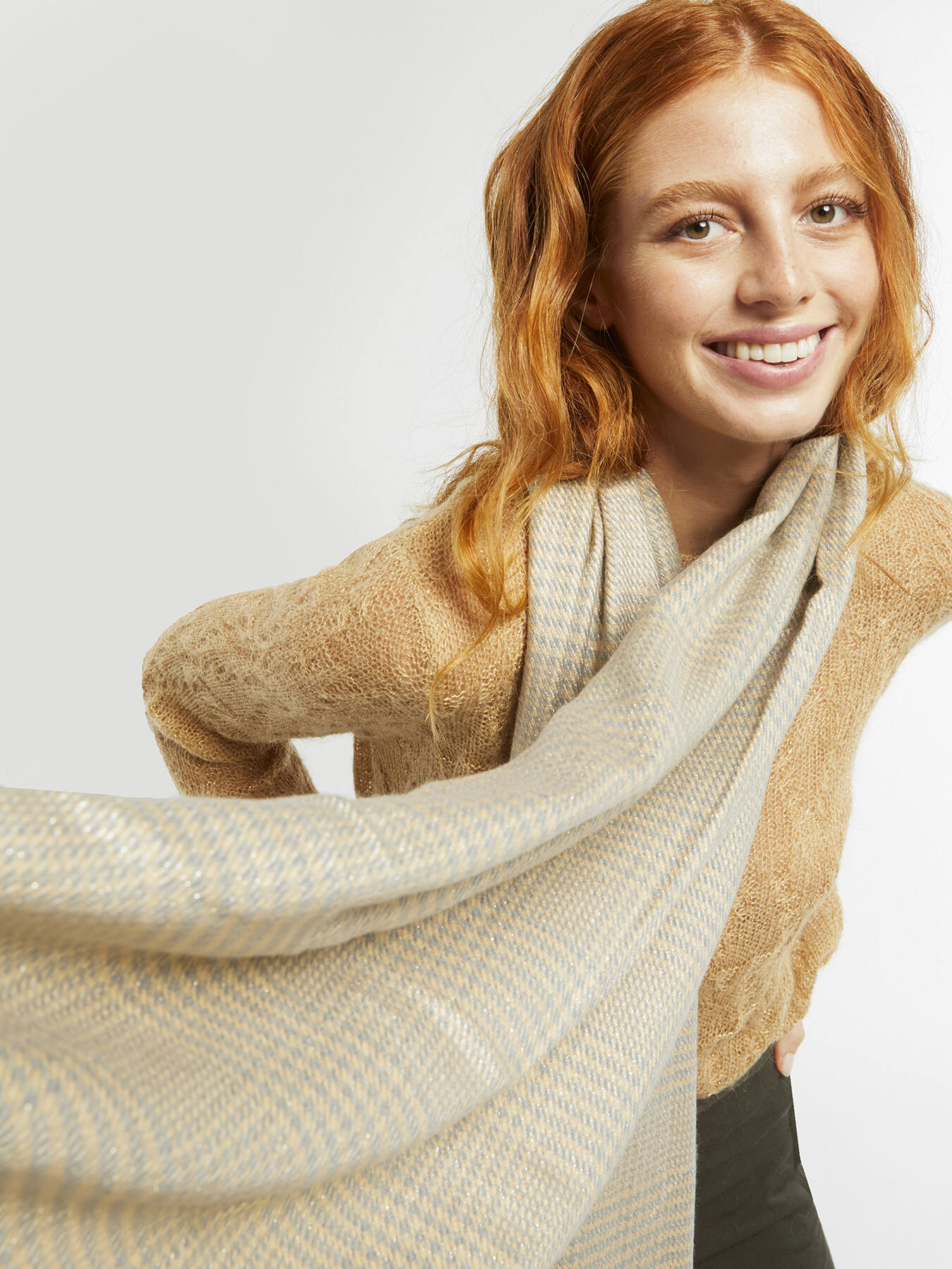 Sciarpa pied de poule image number 2