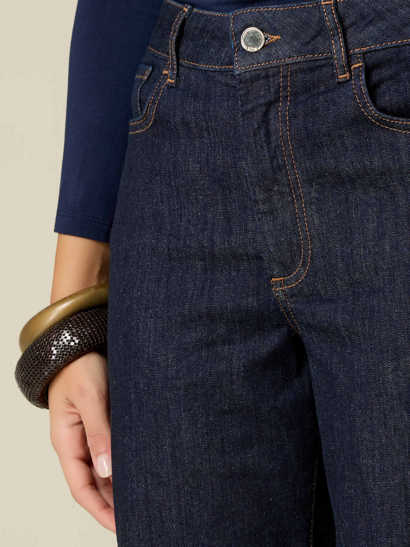 Regular-Jeans aus Rinse-Denim image number 2