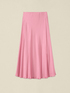 Viscose satin skirt image number 4