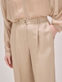 Wide leg linen blend trousers image number 2