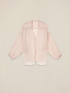 Blusa con capa en voile de mezcla de seda image number 3