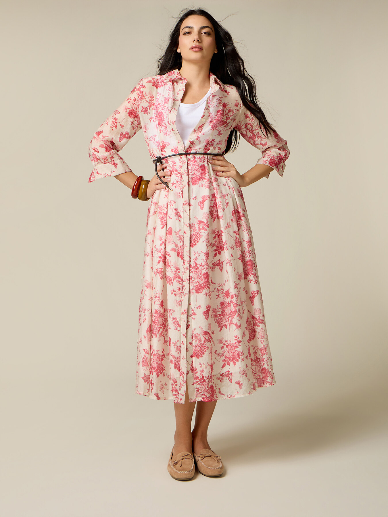 Vestito chemisier fantasia image number 0