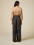 Pantalon large en viscose fantaisie image number 1