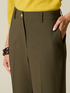 Tailored palazzo pants with pleats image number 2