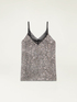 Sequined lingerie top image number 3